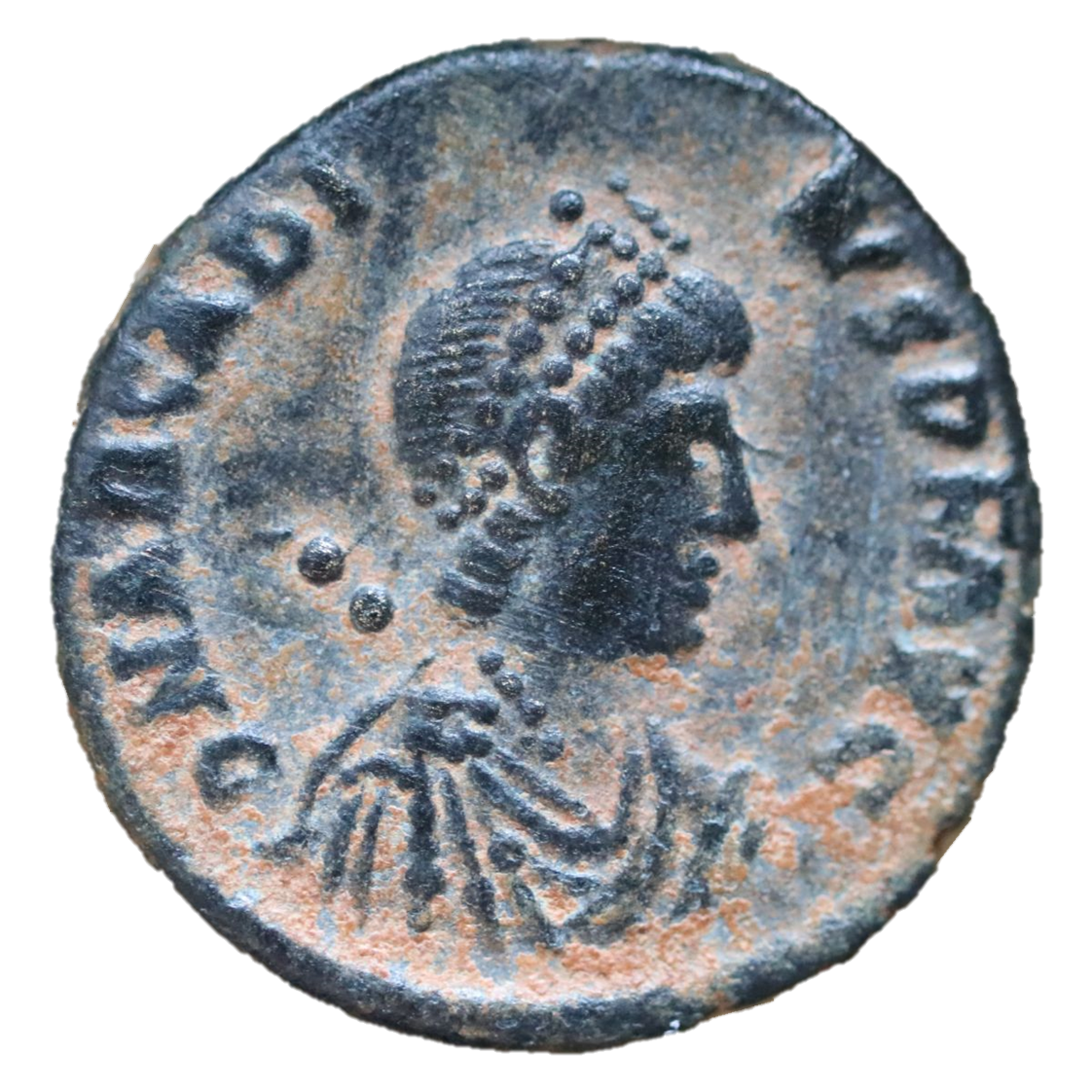 Arcadius (Eastern Emperor) 383-408 CE; Æ 4 - Constantinople