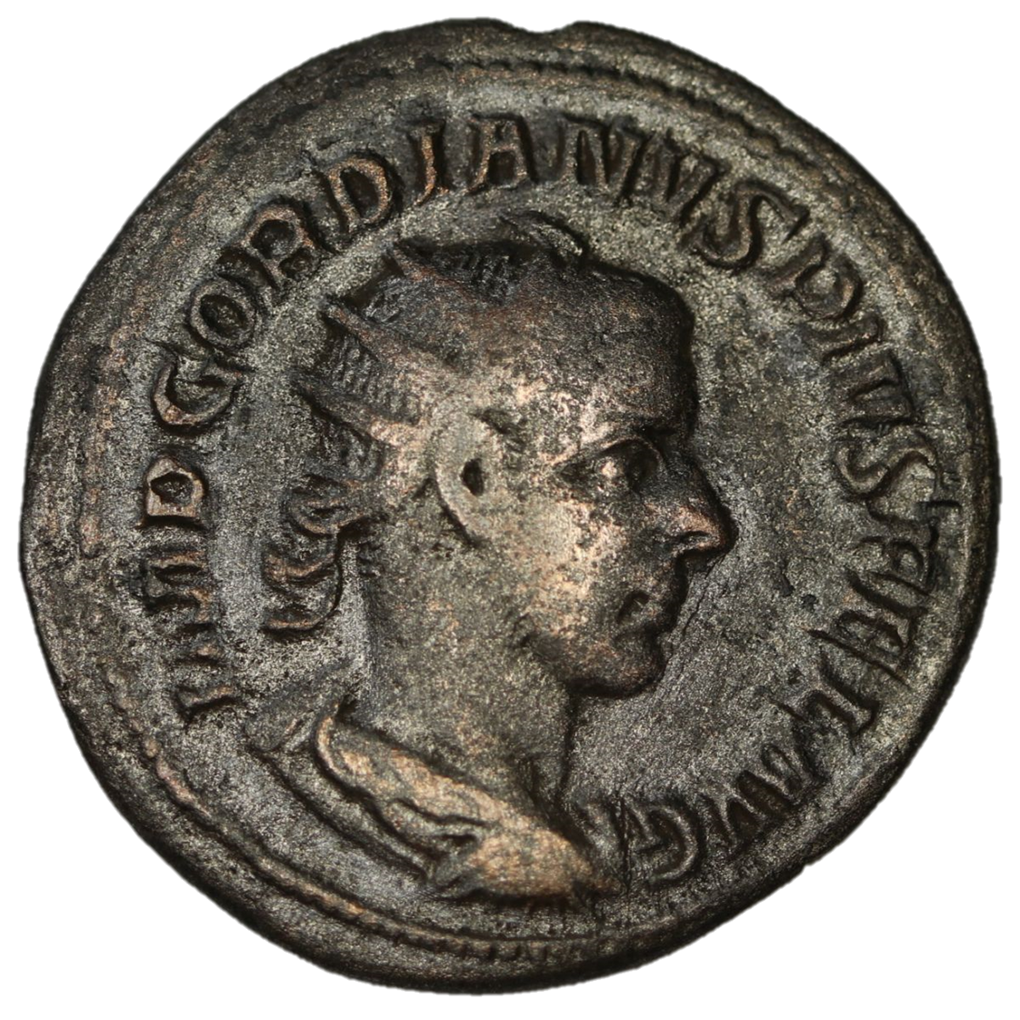 Gordian III 238 - 244 CE; BI (Billon) Antoninianus - Rome
