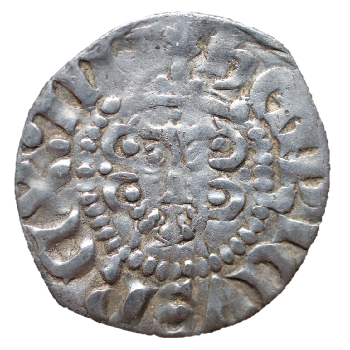Henry III 1216 -1272 CE; AR (Silver) Long Cross Penny (Mule) - London