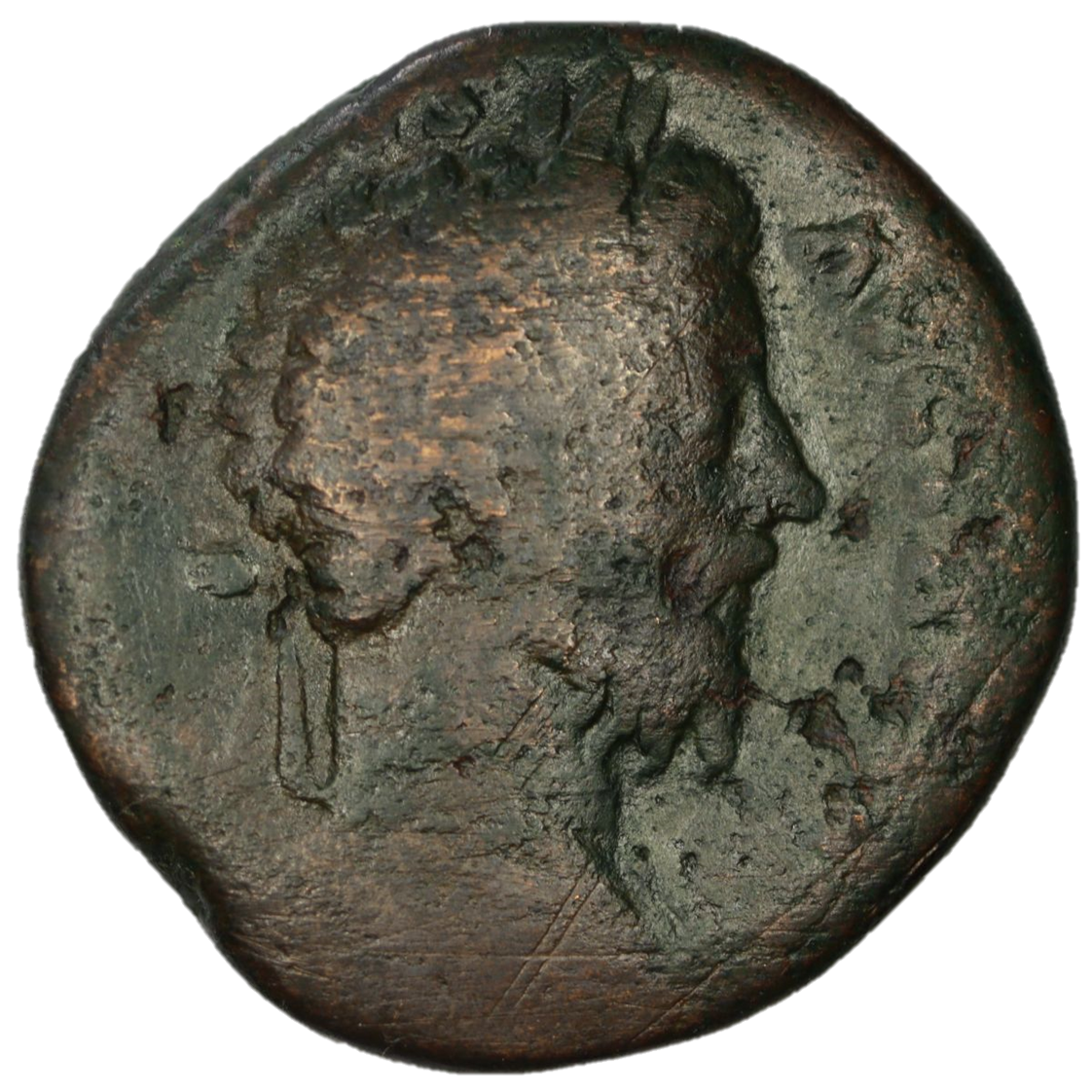 Marcus Aurelius 161 - 180 CE; Æ Sestertius - Rome
