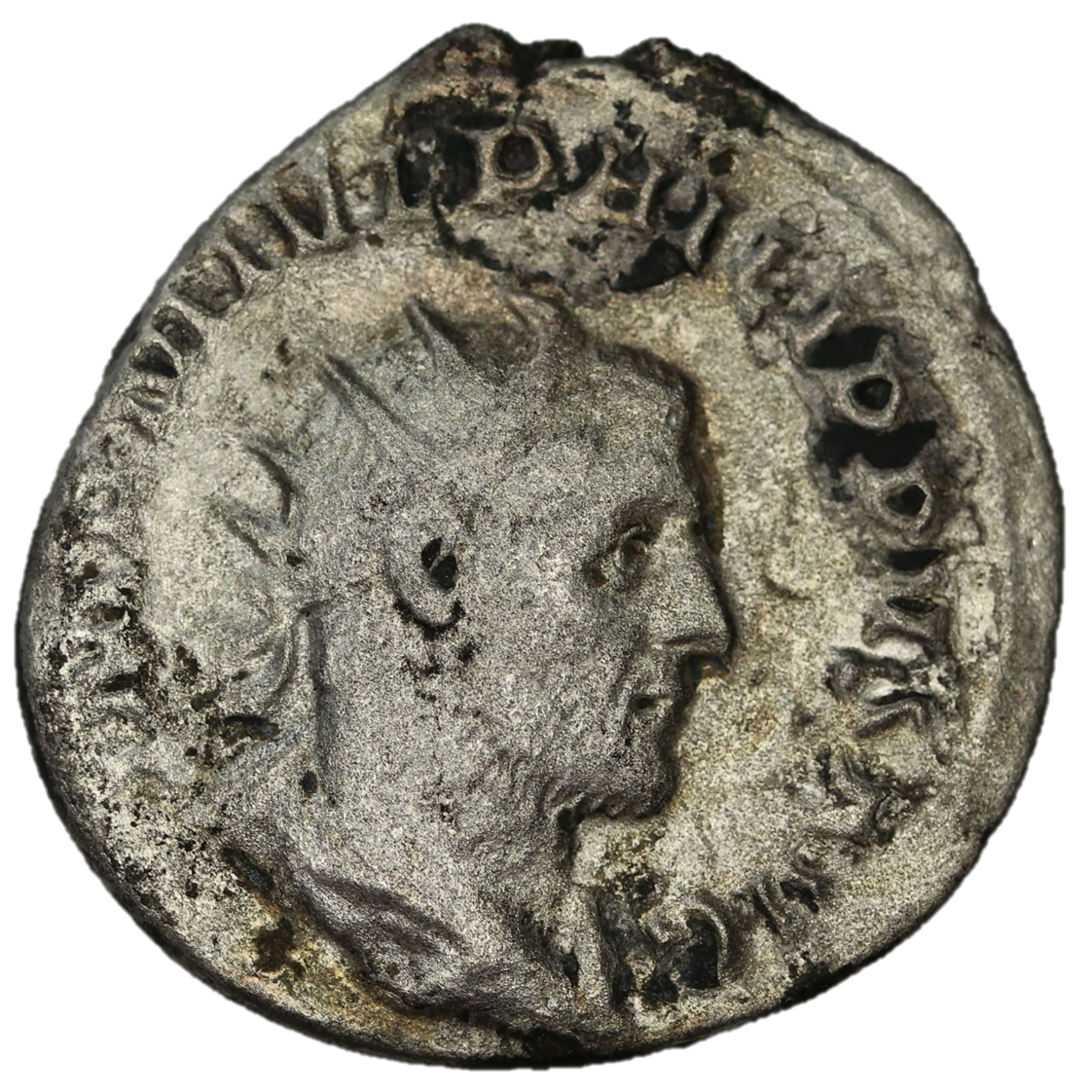 Philip I (The Arab) 244 - 249 CE; AR (Silver) Antoninianus - Rome