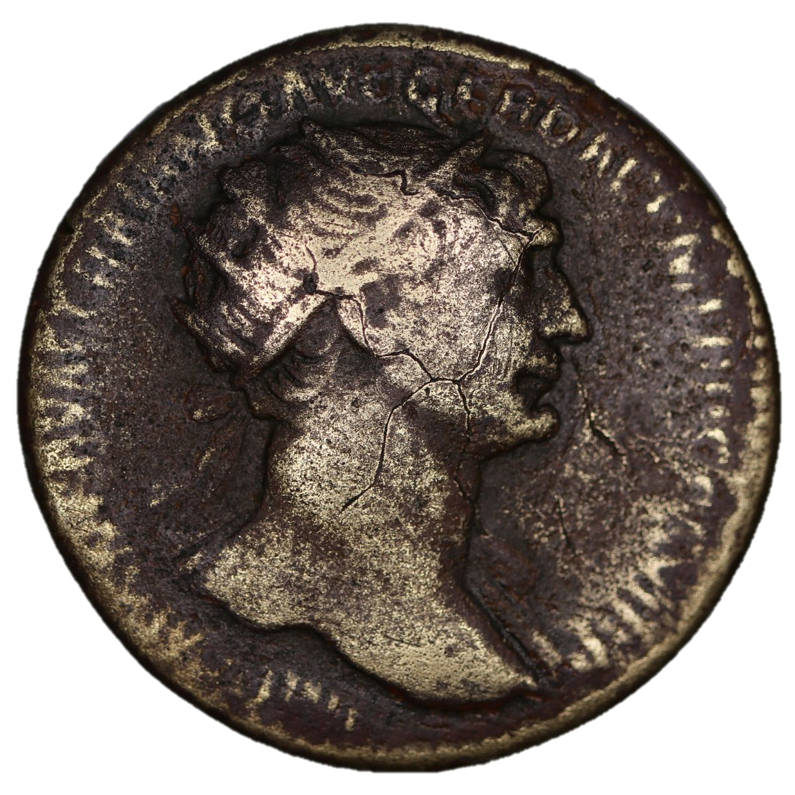 Trajan 98-117 CE; Æ Dupondius - Rome