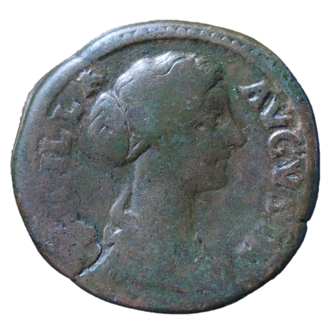 Lucilla Augusta (Marcus Aurelius' Daughter); Æ Sestertius - Rome.