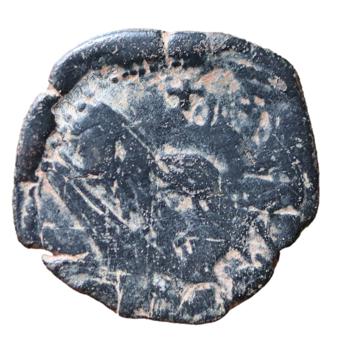 Michael IV 1034-1041 CE; Æ Half-Follis - Constantinople.
