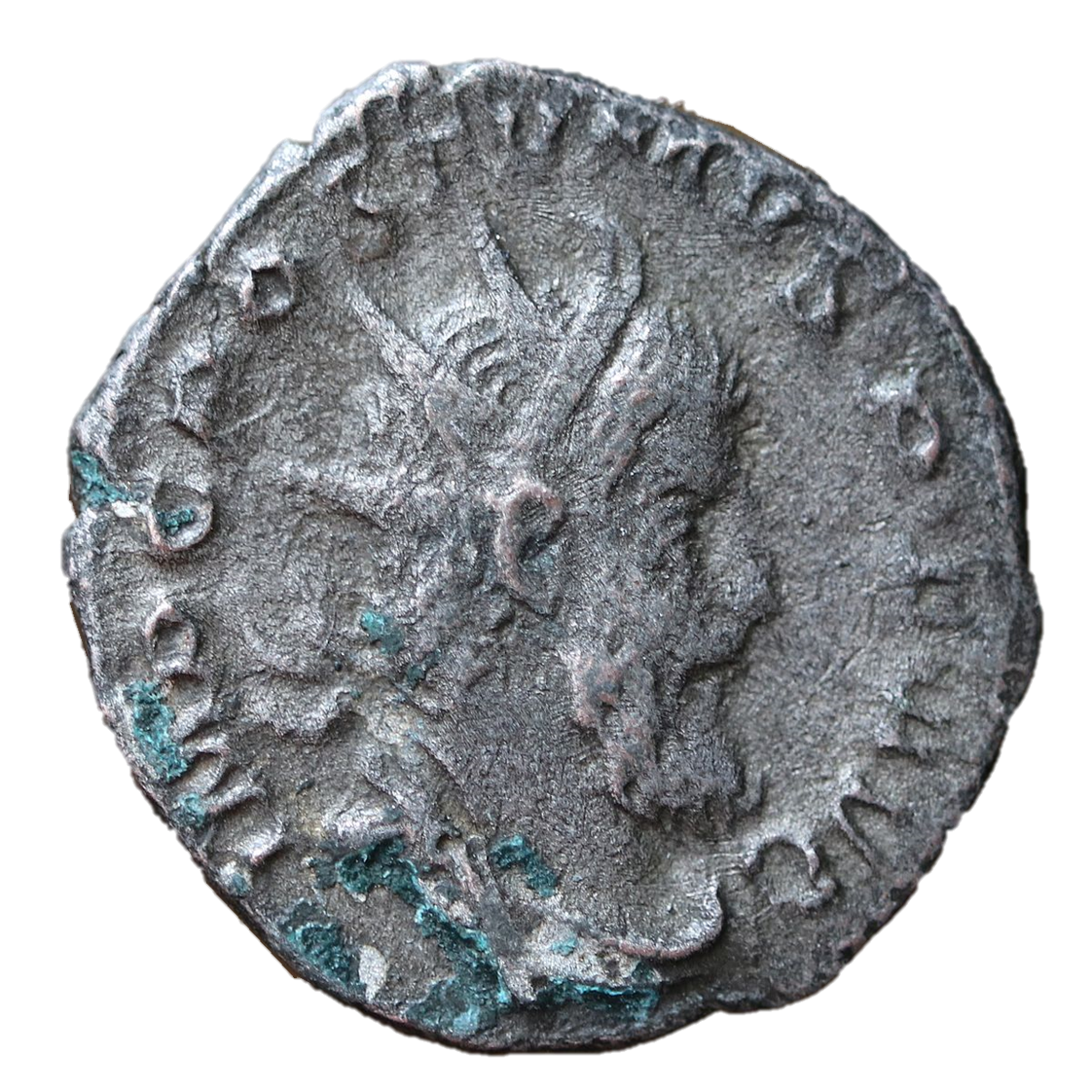 Postumus 259-268 CE; BI (Billon) Antoninianus - Lugdunum.