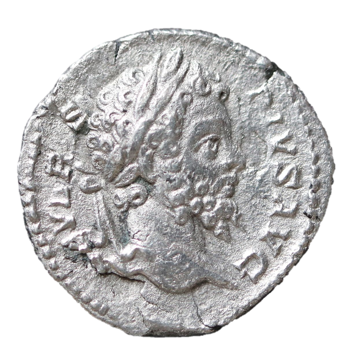 Septimus Severus 193-211 CE; AR+Æ Denarius - Ancient Imitation (Fourrée)