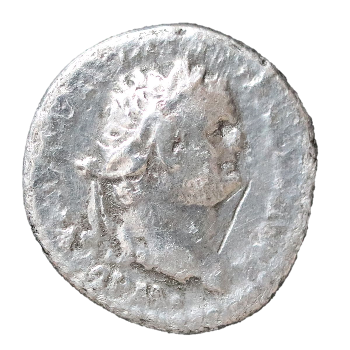 Titus 79-81 CE; AR (Silver) Denarius - Rome.