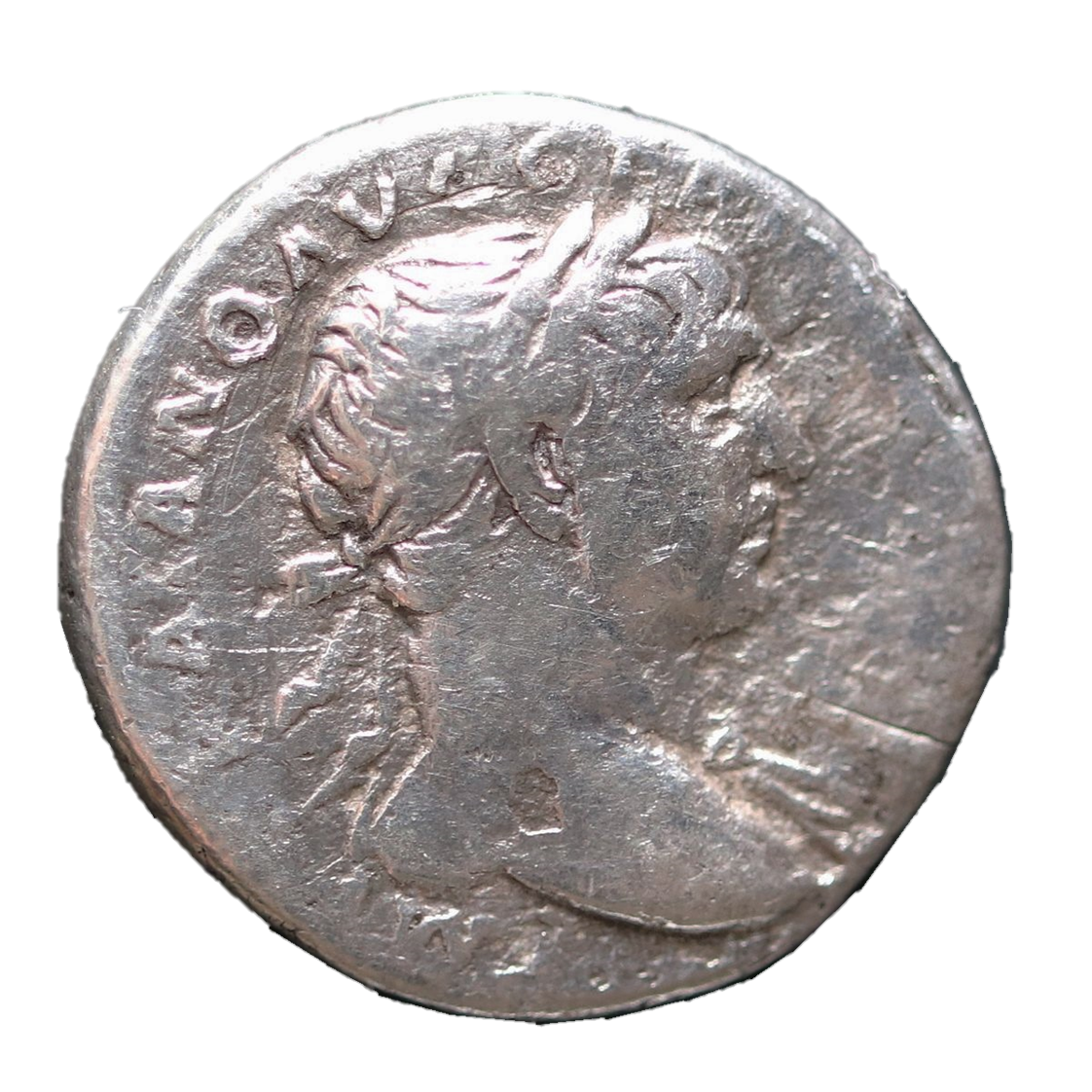 Trajan - 98-117 CE; AR Denarius - Rome.