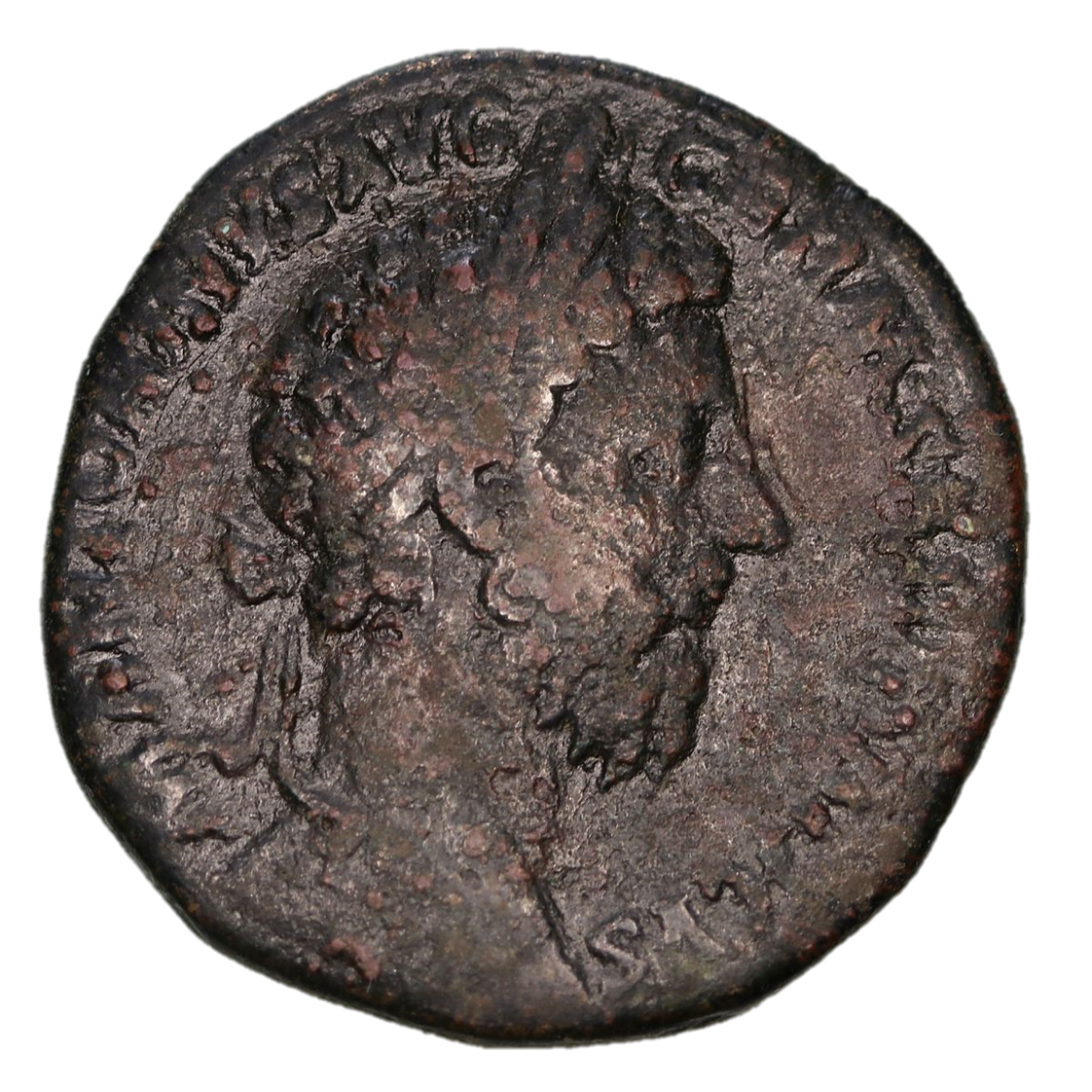 Marcus Aurelius 161-180 CE; Æ Sestertius - Rome