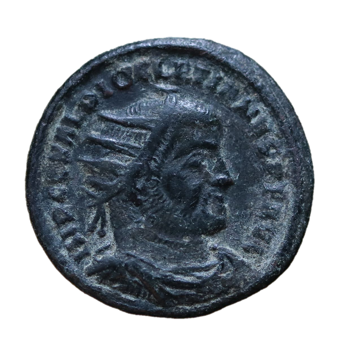 Diocletian 284-305 CE; Æ Silvered Antoninianus - Heraklea.