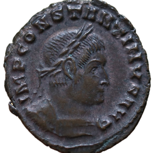 Constantine I (The Great) 307-337 CE; Æ Follis - Lugdunum.