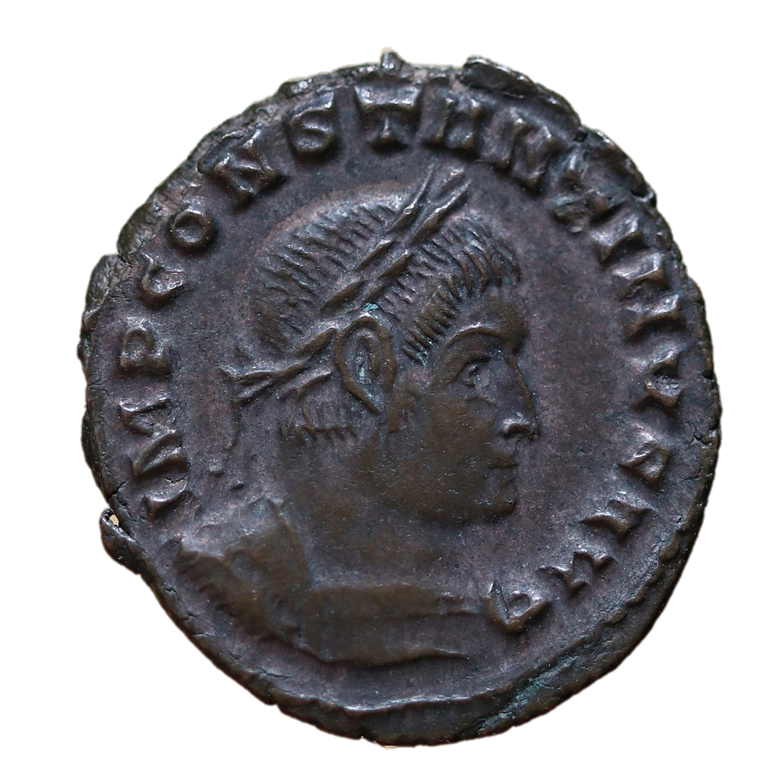 Constantine I (The Great) 307-337 CE; Æ Follis - Lugdunum.