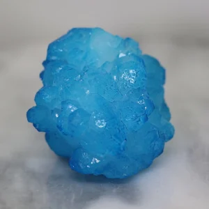 Dyed Blue Quartz Geode