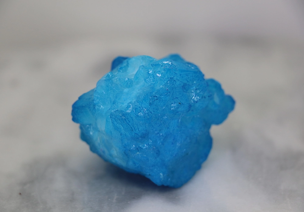 Dyed Blue Quartz Geode - Image 2