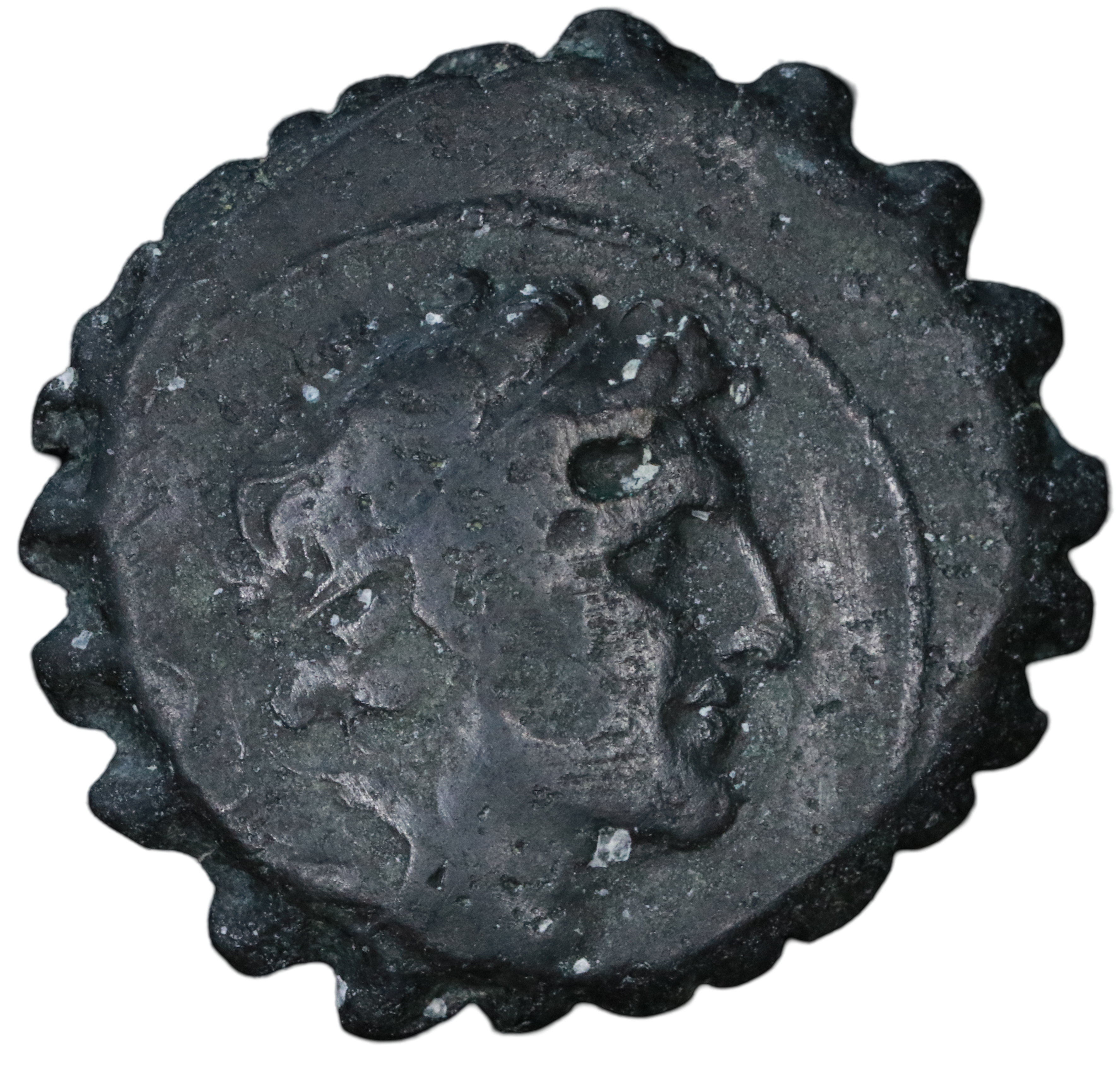 Alexander I Balas - 152-145 BCE; Serrated Æ 21 - Antioch.