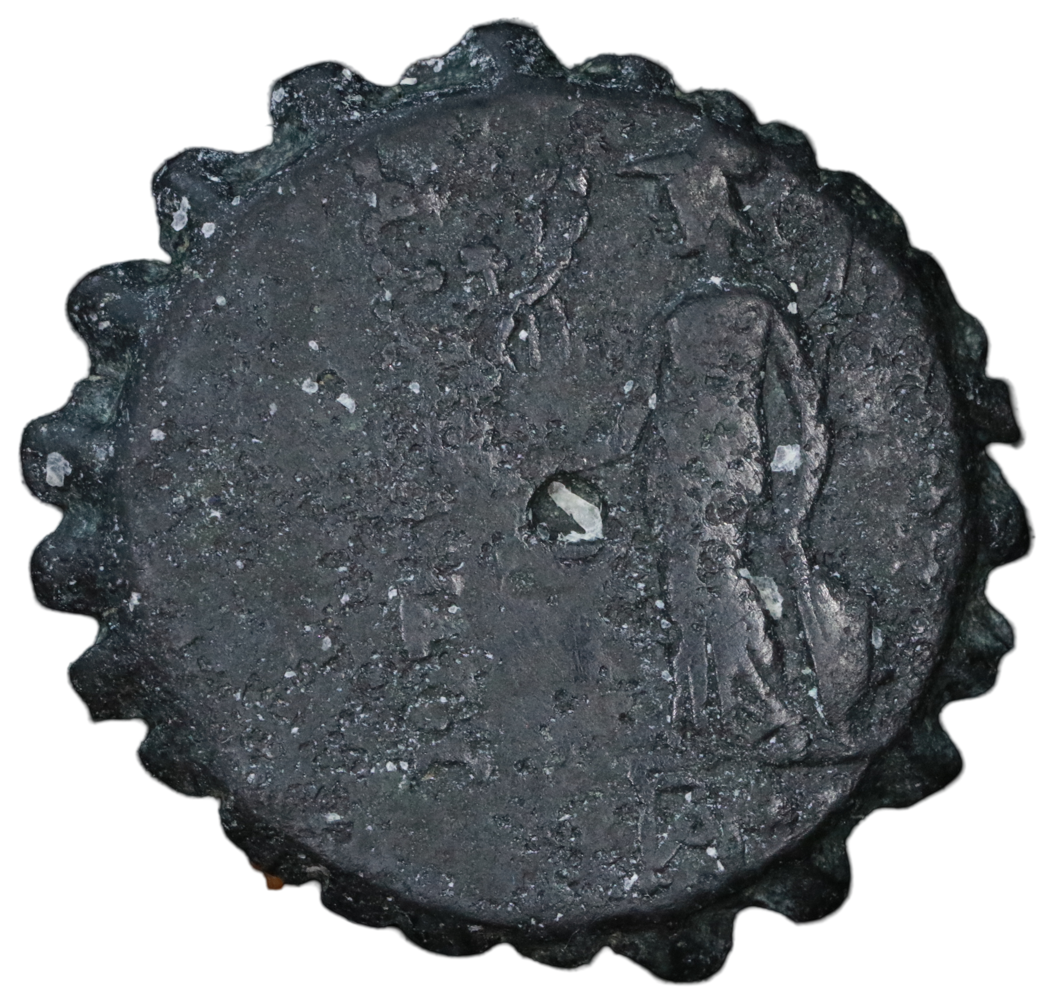 Alexander I Balas - 152-145 BCE; Serrated Æ 21 - Antioch. - Image 2