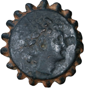 Antiochos VI - 145-142 BCE; Serrated Æ 24 - Antioch.