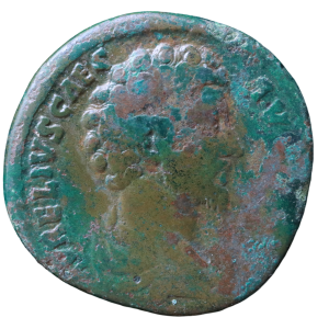 Marcus Aurelius 161-180 CE; Æ Sestertius - Rome.