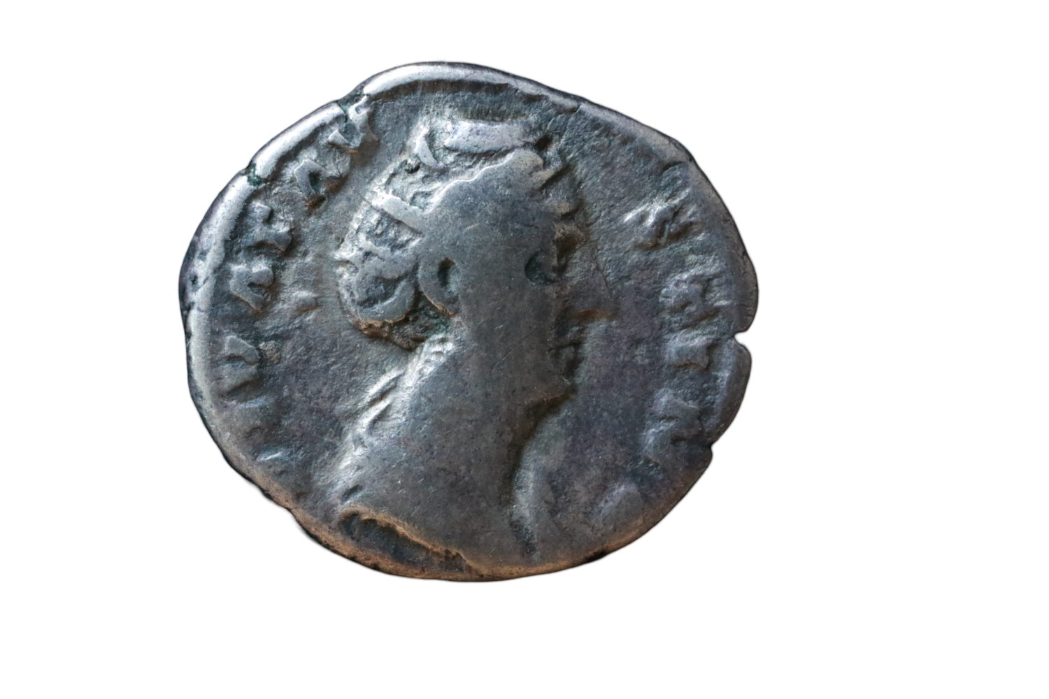 Faustina the Elder 138-140 CE; AR Denarius - Rome.