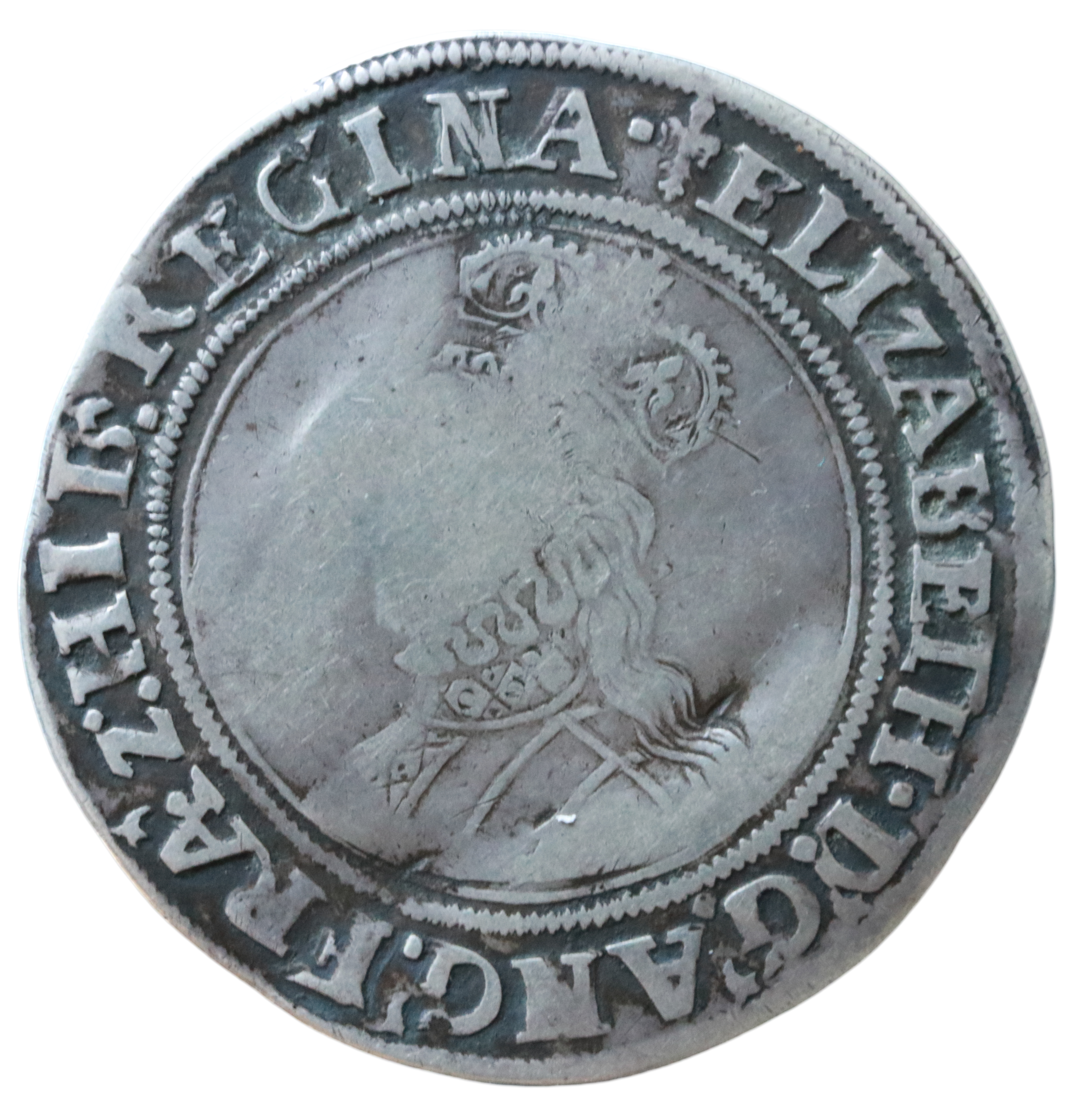 Elizabeth I 1558-1603 CE; AR (Silver) Shilling - London