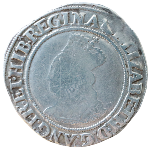 Elizabeth I 1558-1603 CE; AR (Silver) Shilling - London