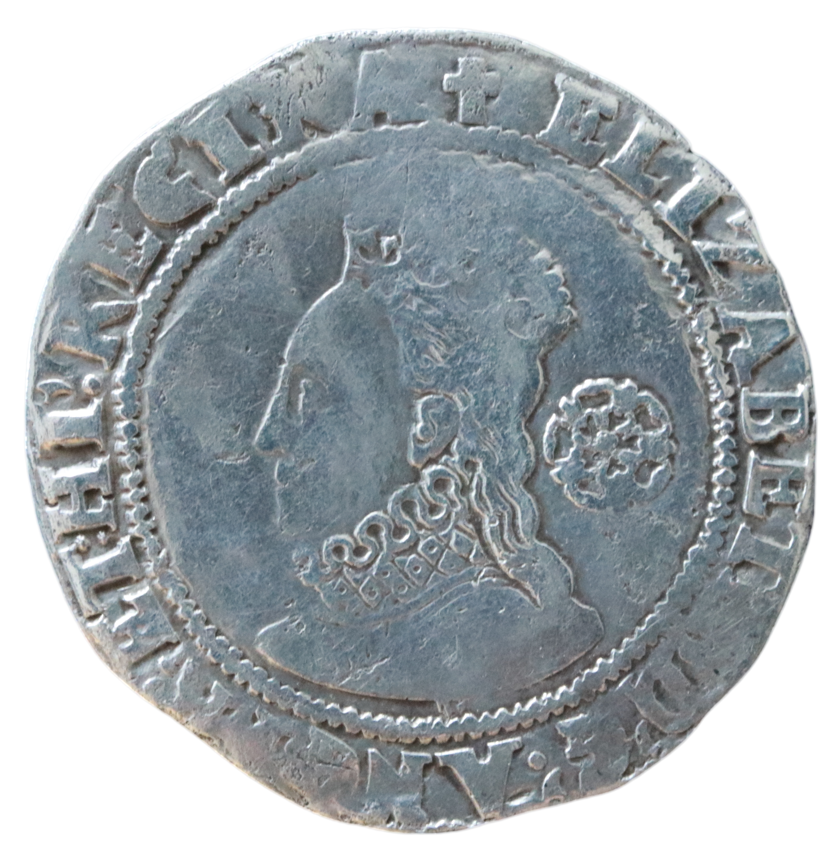 Elizabeth I 1558-1603 CE; AR (Silver) Sixpence - London
