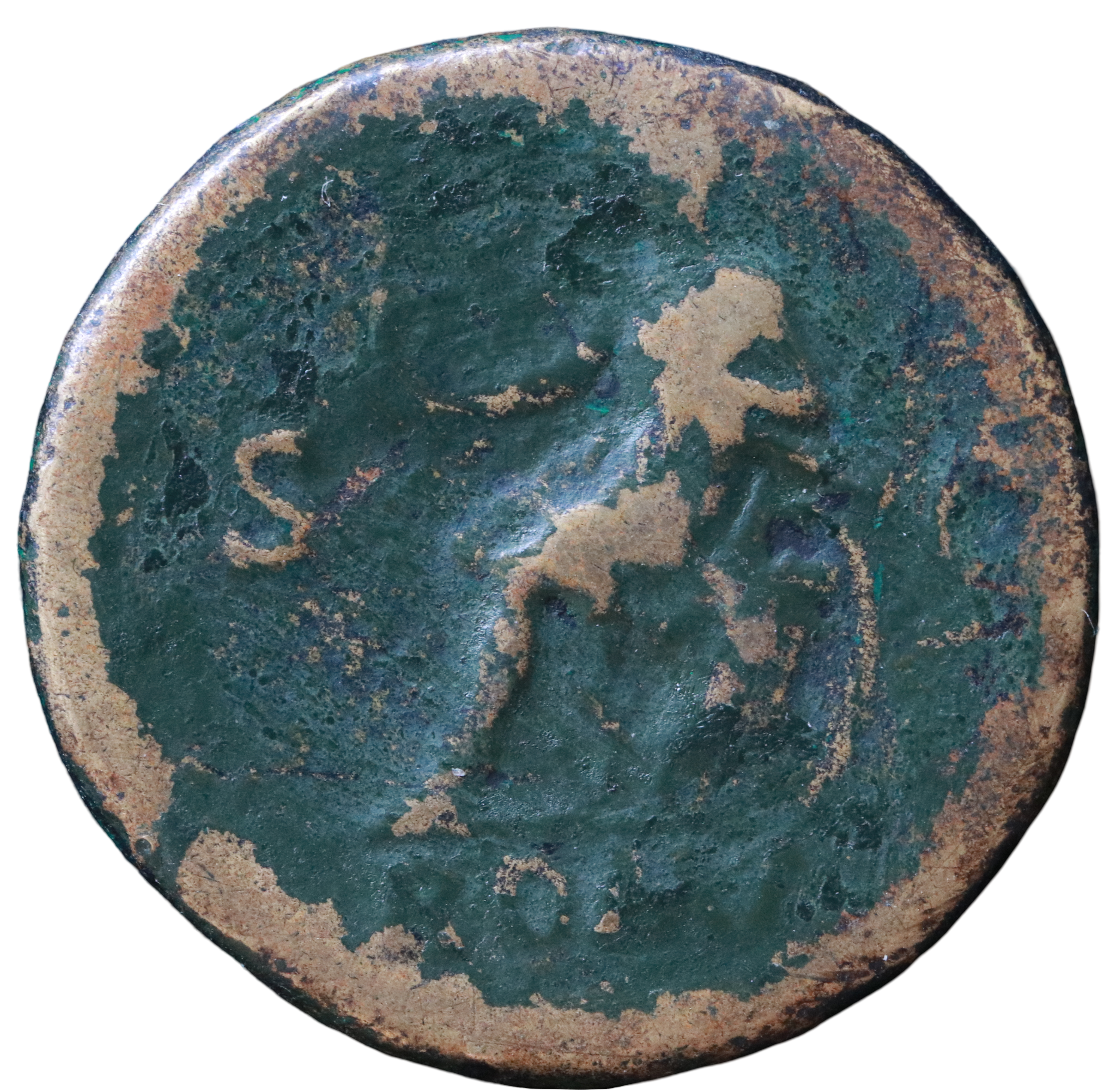 Nero 54–68 CE; Æ Sestertius - Rome. - Image 2