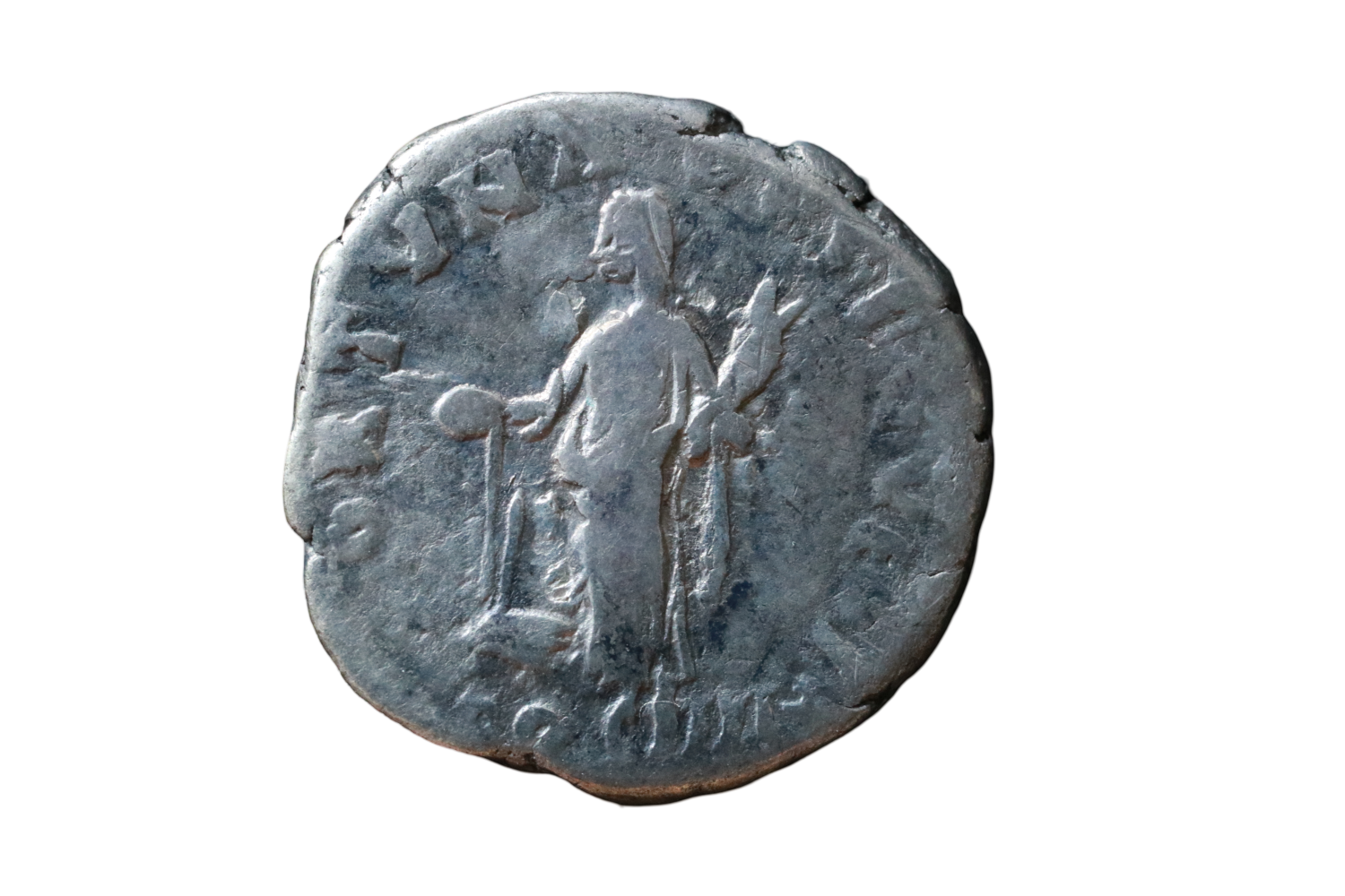 Antoninus Pius  138 – 161 CE; AR Denarius - Rome - Image 2