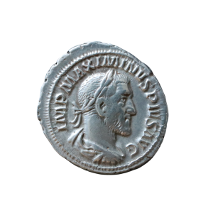 Maximinus Thrax 235–238 CE; AR Denarius - Rome.