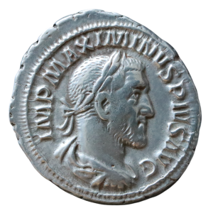 Maximinus Thrax 235–238 CE; AR Denarius - Rome.