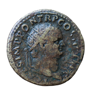 Titus 76 - 81 CE; Æ Dupondius - Rome.