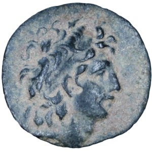 Tryphon 142-138 BCE; Æ 18 - Antioch.