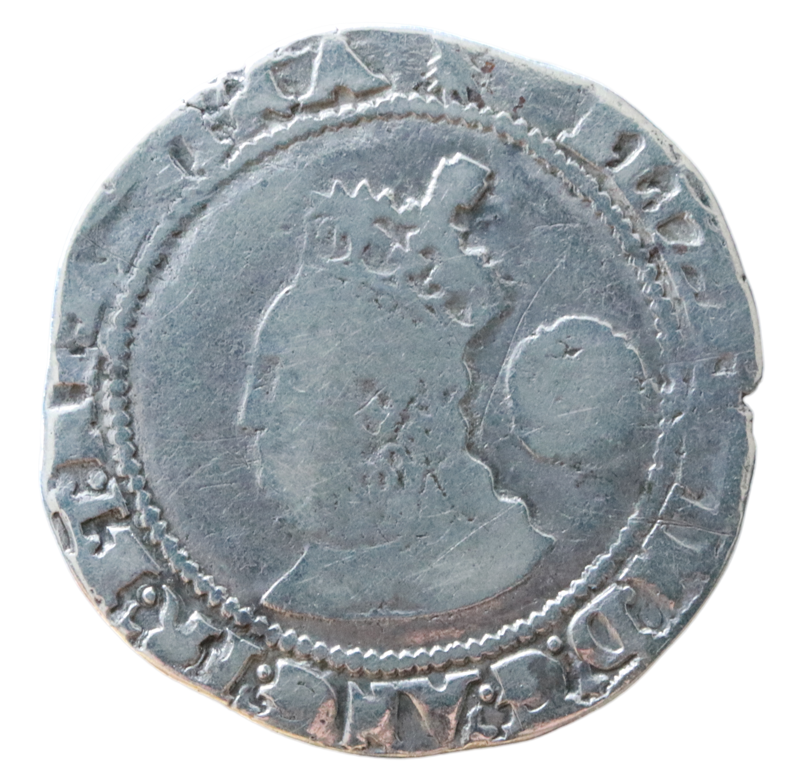 Elizabeth I 1558-1603 CE; AR (Silver) Sixpence - London