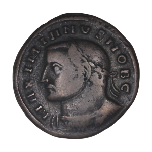 Galerius Maximianus 293-305 CE; Æ Follis - Lugdunum (Lyon)