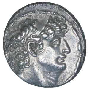 Philip I Philadelphus - 94-83 BCE; AR Tetradrachm - .