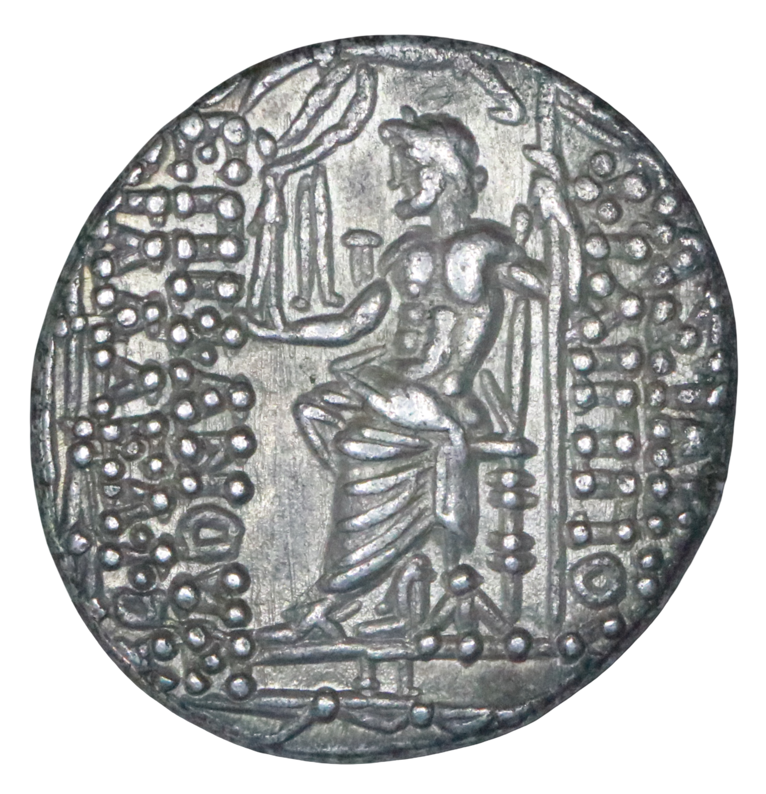 Philip I Philadelphus - 94-83 BCE; AR Tetradrachm - . - Image 2