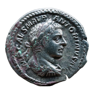 Elagabalus 218 - 222 CE; AR Denarius - Rome.
