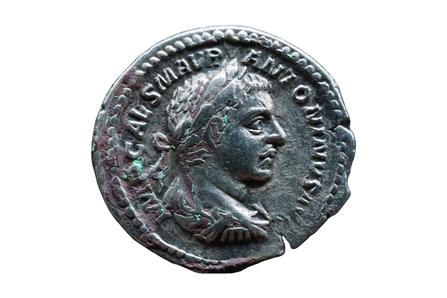 Elagabalus 218 - 222 CE; AR Denarius - Rome.
