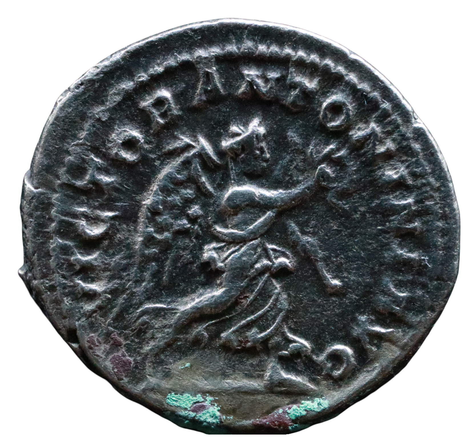Elagabalus 218 - 222 CE; AR Denarius - Rome. - Image 2
