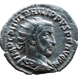 Philip I (The Arab) 244 - 249 CE; AR (Silver) Antoninianus - Antioch.