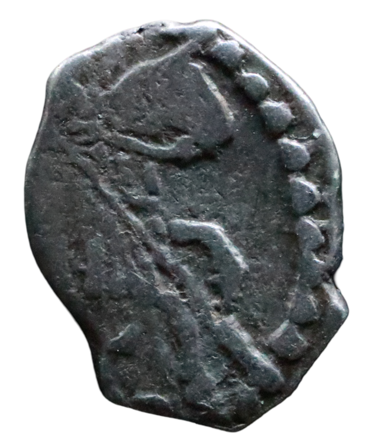 Peter I The Great - 1682 - 1725 CE; AR Kopek - Moscow.