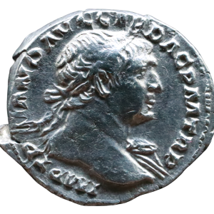 Trajan - 98-117 CE; AR Denarius - Rome.