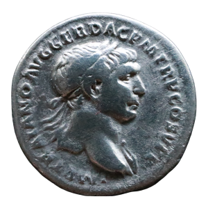 Trajan - 98-117 CE; AR Denarius - Rome.