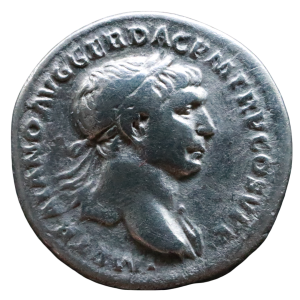 Trajan - 98-117 CE; AR Denarius - Rome.