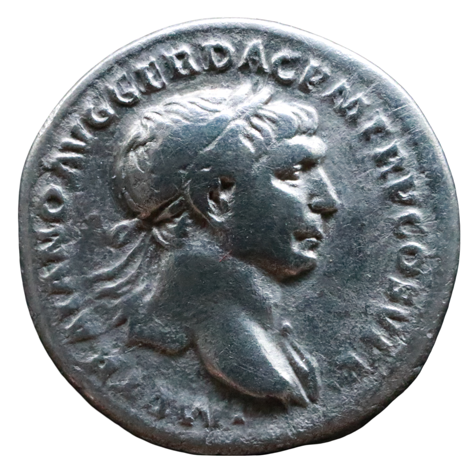 Trajan - 98-117 CE; AR Denarius - Rome.