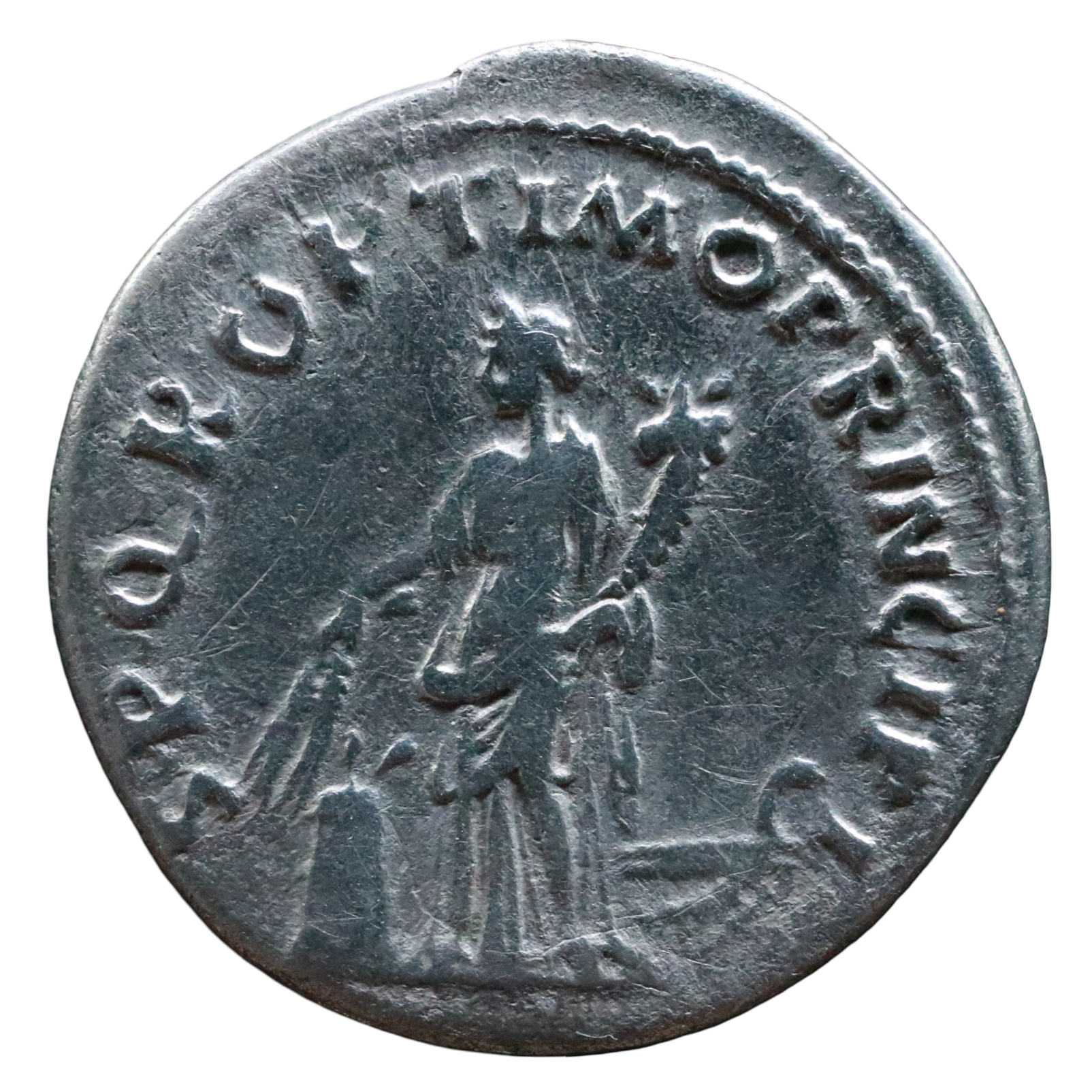 Trajan - 98-117 CE; AR Denarius - Rome. - Image 2