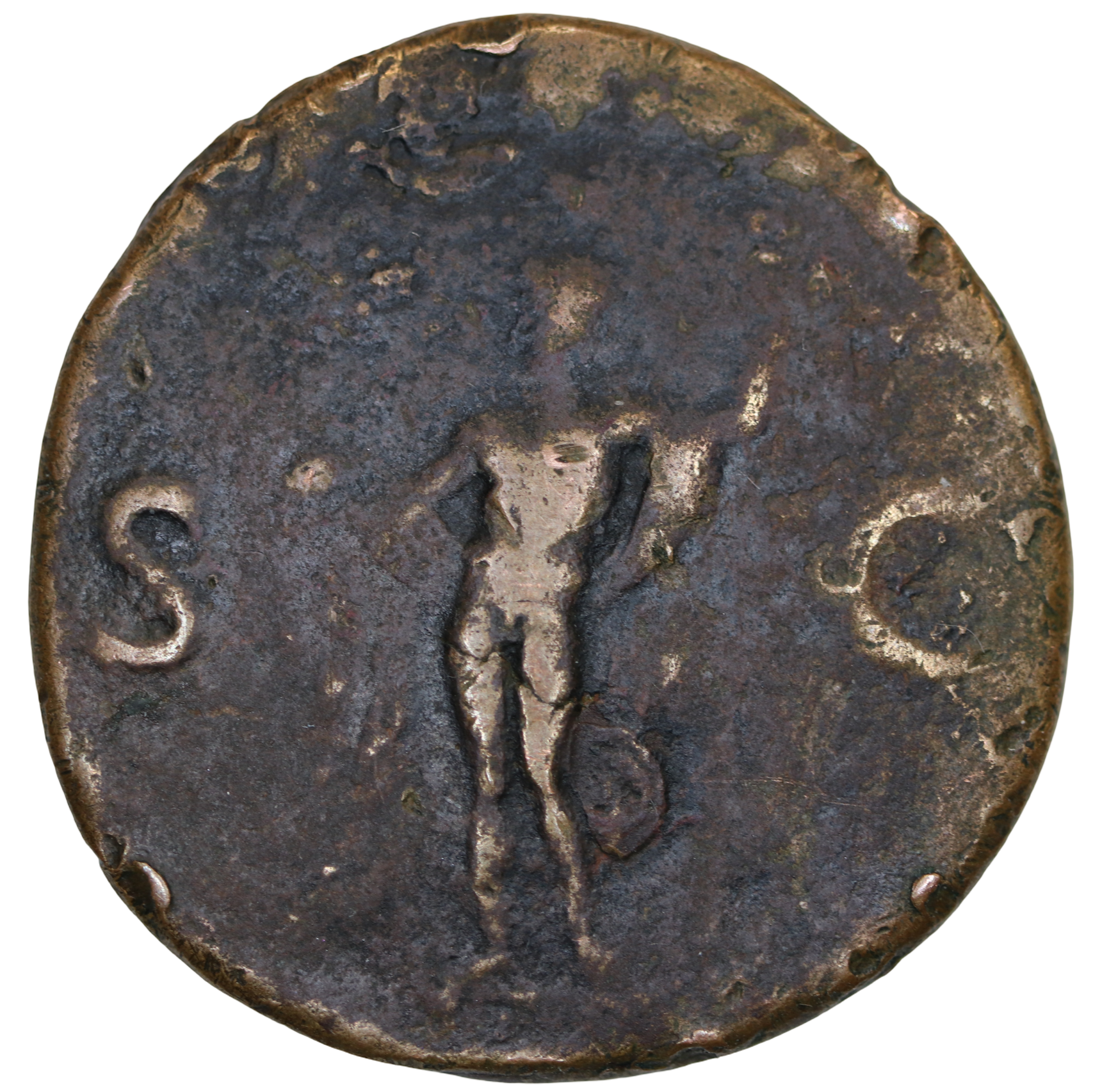 Agrippa 63 BCE - 12 BCE; Æ As - Rome. - Image 2