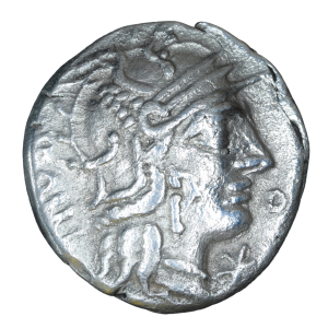 Roman Republic 117-116 BCE; AR Denarius - Rome.