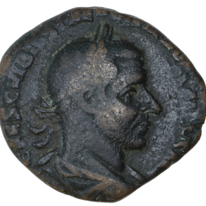 Trebonianus Gallus  251–253 CE; Æ Sestertius - Rome.